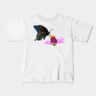 Pipevine Swallowtail Butterfly Kids T-Shirt